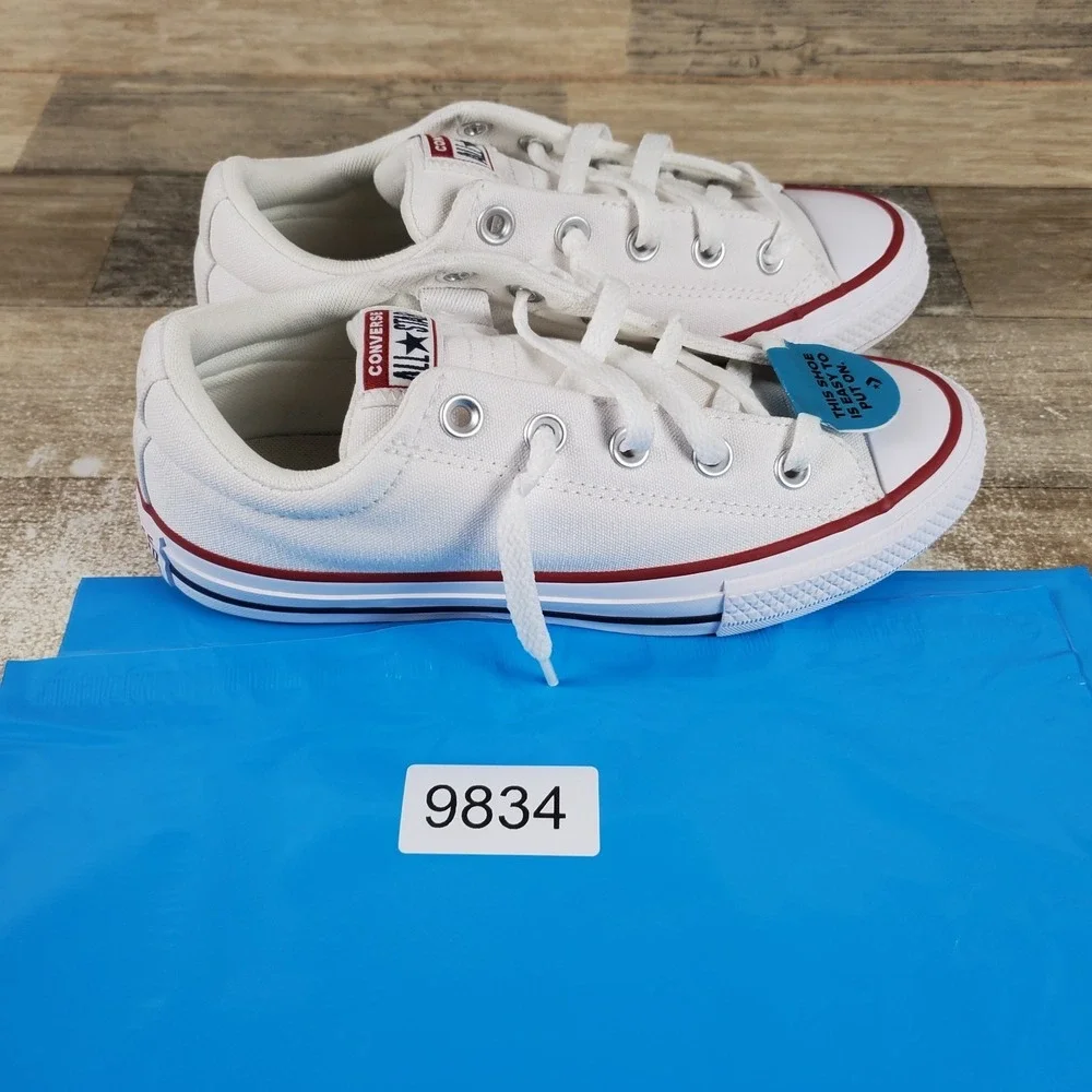 Converse Chuck Taylor All Stars Ctas‎ Malden Kids Shoes Sz 3.5 White Athletic